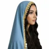 Cultural Bridal Tarha/Veil with Coins
