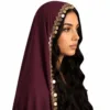 Cultural Bridal Tarha/Veil with Coins
